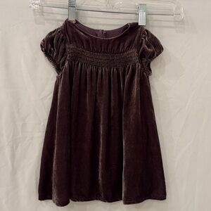 I Love Gorgeous Velvet Girls Dress Size 12 months